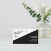 Carte De Visite Concession de service de nettoyage (Debout devant)