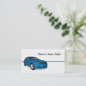 Carte De Visite Concessionnaire automatique (Debout devant)