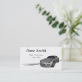 Carte De Visite Concessionnaire automobile (Debout devant)