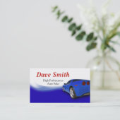 Carte De Visite Concessionnaire automobile (Debout devant)