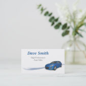 Carte De Visite Concessionnaire automobile (Debout devant)