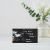 Carte De Visite Concessionnaire automobile de luxe (Debout devant)