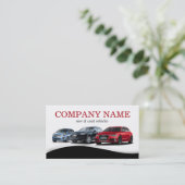 Carte De Visite Concessionnaire automobile de vente classique (Debout devant)