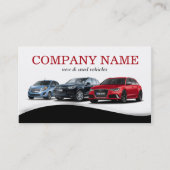 Carte De Visite Concessionnaire automobile de vente classique (Devant)