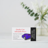 Carte De Visite Concessionnaire automobile d'occasion (Debout devant)