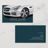 Carte De Visite Concessionnaire automobile moderne, concessionnair (Devant / Derrière)