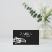 Carte De Visite Concessionnaire de vente automobile (Debout devant)