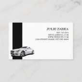 Carte De Visite Concessionnaire de vente automobile (Dos)