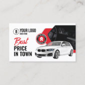 Carte De Visite Concessionnaire De Voiture À OEil Location De Voit (Devant)