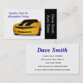 Carte De Visite Concessionnaire des ventes automatiques (Devant / Derrière)