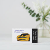 Carte De Visite Concessionnaire des ventes automatiques (Debout devant)