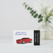 Carte De Visite Concessionnaire des ventes automatiques (Debout devant)