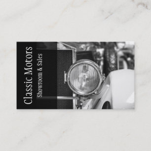 Carte De Visite Concessionnaires automobiles classiques