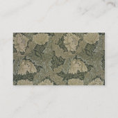 Carte De Visite Concevez pour le papier peint de "Lea", 1885 (Dos)