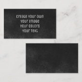 Carte De Visite Concevez votre façon - Créez votre propre (Devant / Derrière)