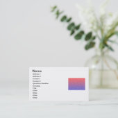 Carte De Visite Concevez votre propre (Debout devant)