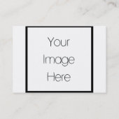 Carte De Visite Concevez votre propre cadeau fait sur commande - (Dos)