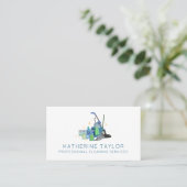 Carte De Visite Concierge Entretien Ménager (Debout devant)