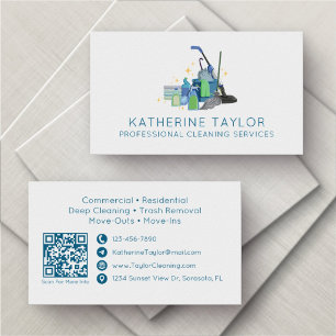 Carte De Visite Concierge Entretien Ménager