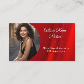 Carte de visite Concours de Beauté Ruby Shine (Devant)