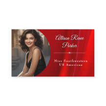 Carte de visite Concours de Beauté Ruby Shine