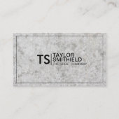 Carte De Visite Concret moderne professionnel (Devant)