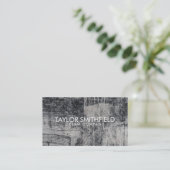 Carte De Visite Concret Rustique (Debout devant)