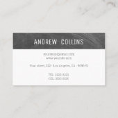 CARTE DE VISITE CONCRETE DUO I (Dos)