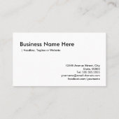 Carte De Visite Conducteur de bulle de construction professionnell (Dos)