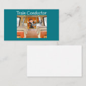 Carte De Visite Conducteur de train Locomotive Melody par Funnycom (Devant / Derrière)