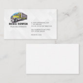 Carte De Visite Conducteur de transport semi-routier (Devant / Derrière)