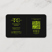 Carte De Visite Conducteur de voiture de transport moderne Auto No (Dos)