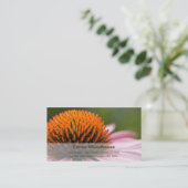 Carte De Visite Coneflower pourpre | Sonnenhut (Debout devant)