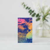 Carte De Visite cônes de crème glacée d'été en fibre de verre (Debout devant)