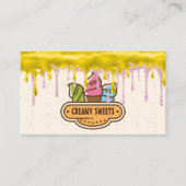 Carte De Visite cônes de crème glacée | Lecteurs de givrage (Devant)