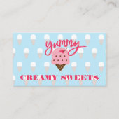 Carte De Visite Cônes de glace | Confiseries (Devant)