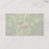 Carte De Visite Cônes de pin (Dos)