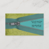 Carte De Visite Confection sur mesure (Dos)