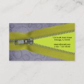 Carte De Visite Confection sur mesure (Dos)