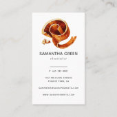 Carte de visite Confections Chocolatier (Dos)