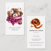 Carte de visite Confections Chocolatier (Devant / Derrière)