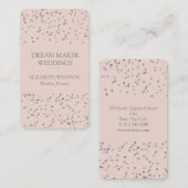 Carte De Visite Confetti Professional (Devant / Derrière)