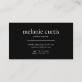 Carte De Visite Confettis de parties scintillantes de Faux d'or (Dos)