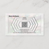 Carte De Visite Confiance → Leadership transformationnel (avec cod (Dos)