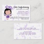 Carte De Visite Confiserie Boulangerie rabais fidélité (Devant / Derrière)