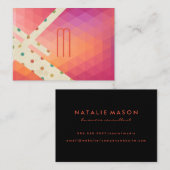 Carte De Visite Conflit entre moderniste et Polka Dot (Devant / Derrière)