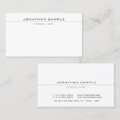 Carte De Visite Connect With Us Elegant Modern Simple Business (Devant / Derrière)