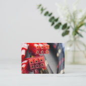 Carte De Visite Connecteur de câble pour ordinateurs (Debout devant)