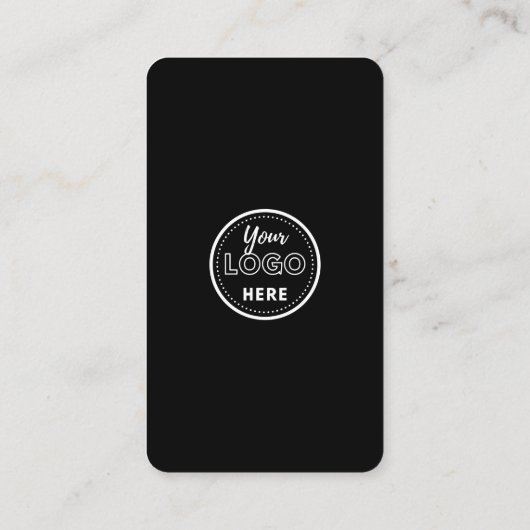 Carte De Visite Connectez-Vous Aux Médias Sociaux Américains QR Co (Dos)