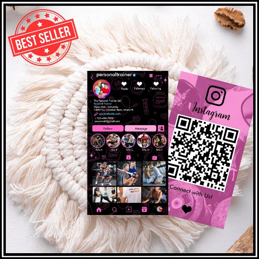 Carte De Visite Connectez-vous avec notre formateur de conditionne